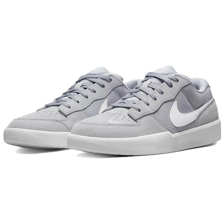 Nike Force 58 SB 'Wolf Grey' (Unisex) Wolf Grey / White / Wolf Grey Skateboard Shoes CZ2959 004