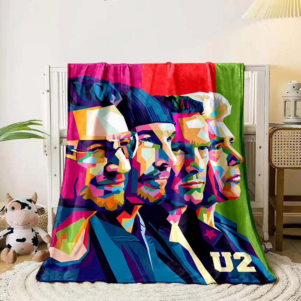 

Bright, geometric WPAP style with bold colors and intricate shapes. for all seasons blanket lunch break throw gift 80cm x 120cm