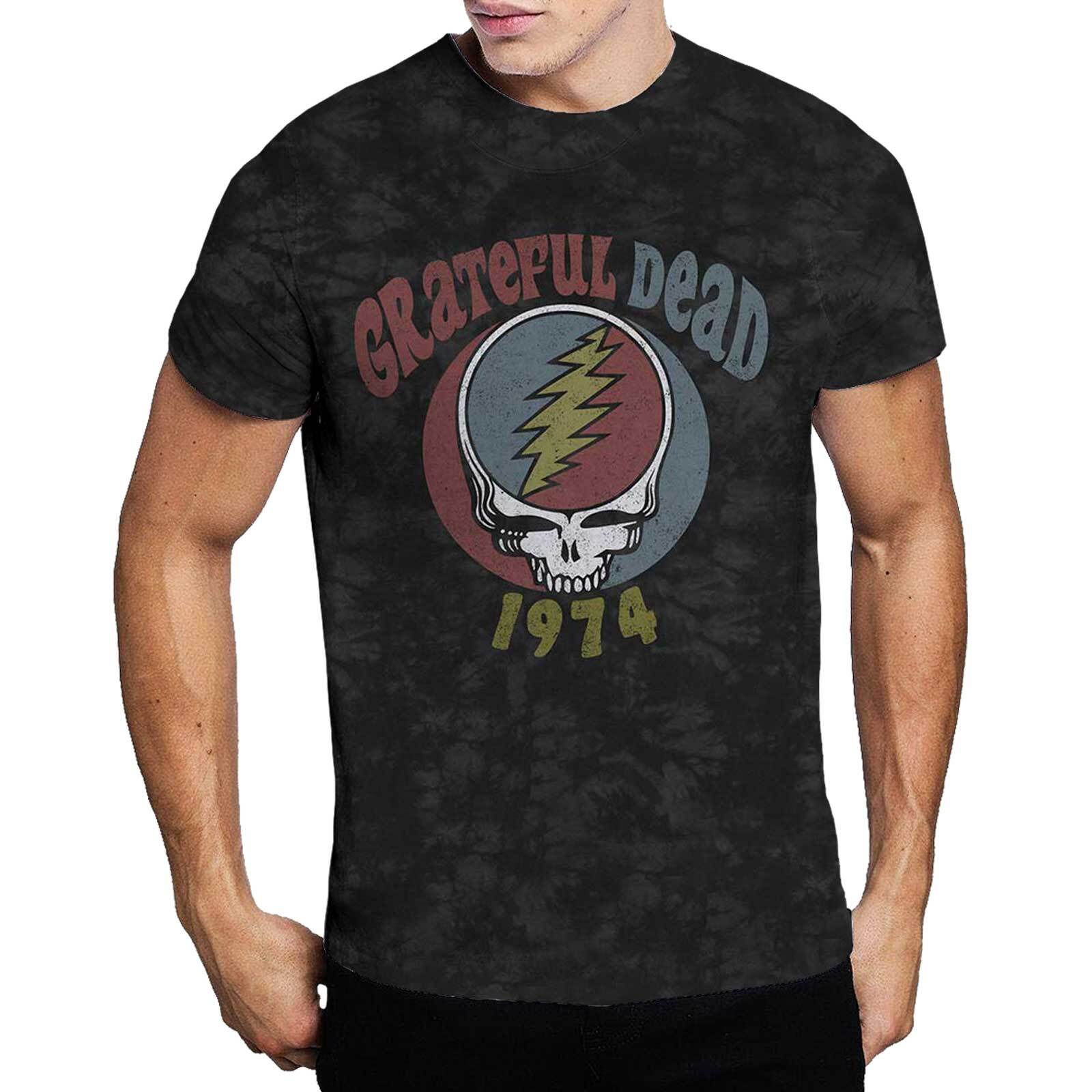 Grateful Dead 1974 Dip Dye Official Merchandise T-shirt MLXL New S