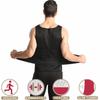 Mens Plus Size Waist Trainer Sweat Vest Neoprene Slimming Body Shaper Fitness Workout