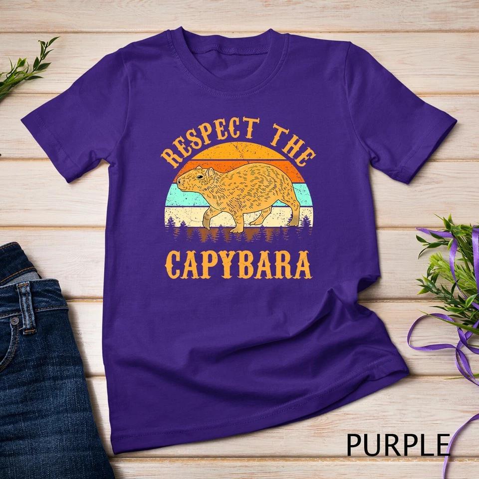 Capybara Shirt Funny Capybara T-Shirt Unisex T-shirt 6 L