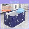 Foldable Adult Bathtub With Oxford Cloth Material For Full Body Soaking Home Use