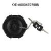 A0004707905 Fuel Tank Filler Cap with Keys for Mercedes Benz Trucks Actros Antos Arocs Axor Atego Econic Replacement Auto Parts