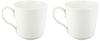 [Officially Imported] Royal Copenhagen White Fluted Pair Mug, Small, 280ml, Wedding Gift, Product Number 1017377