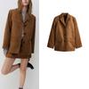 Spring New Arrival Retro Minority Fashion Boyfriend Style Design Single Breasted Casual Suit Jacket 1240775