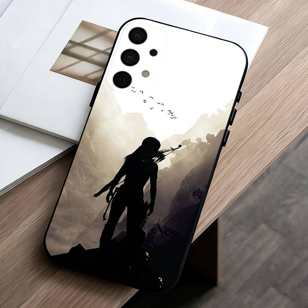 

HOT T-Tomb Raider L-Lara Croft Phone Case For Samsung Galaxy A73,A72,A71,A70,A53,A52,A51,Others Soft Black Cover Samsung a20s