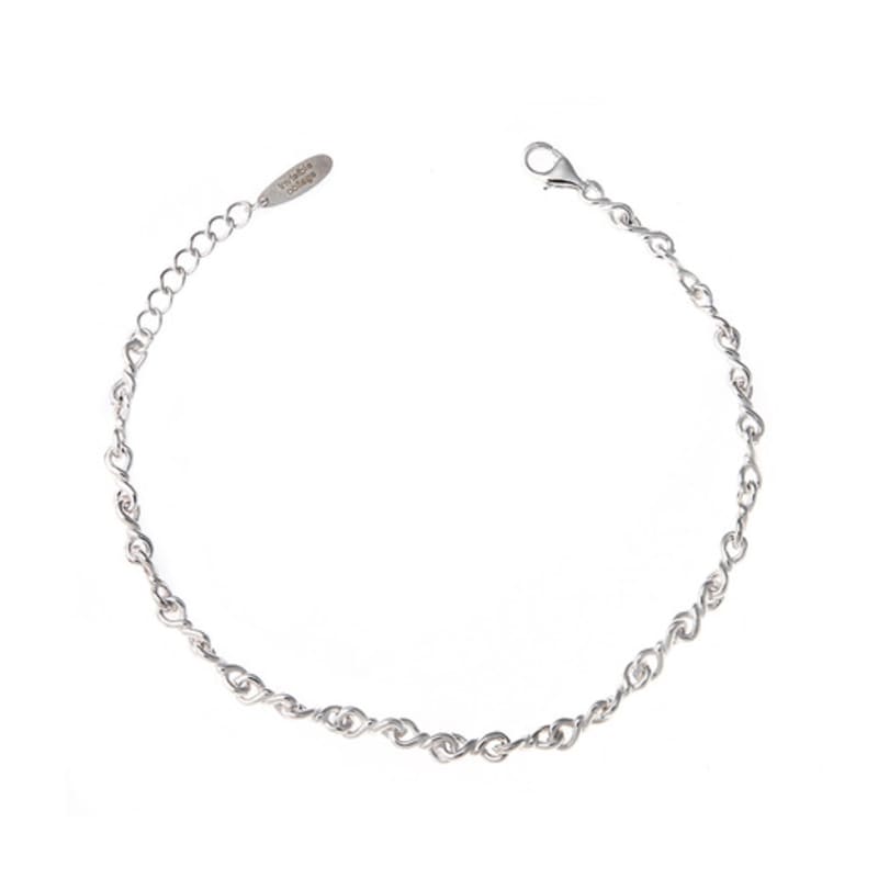 Invisible collage SWIRLY CHIAN BRACELET