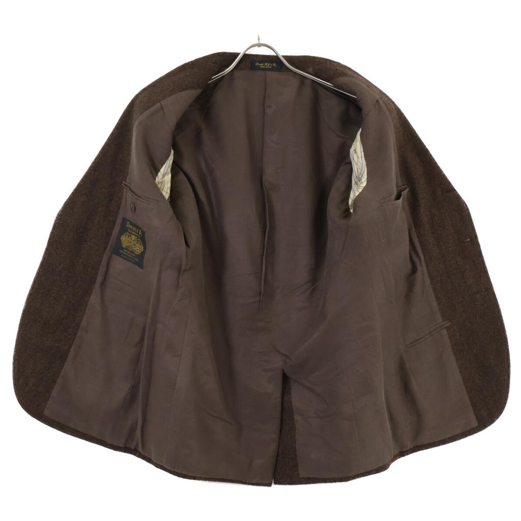 RRL Herringbone Wool Jacket 40R BrownUsed
