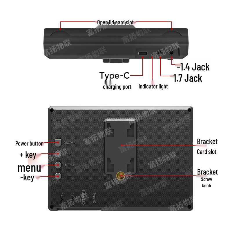 Ultra-Clear Waterproof Fish Finder with Long Battery Life & Easy Mode Switching