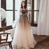 Evening Dress 1011 New Starry Sky Design Sense Art Test Performance Annual Meeting Dress Summer