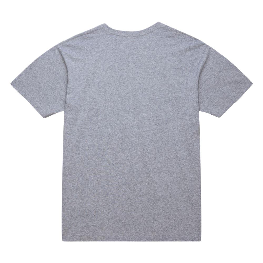 Mitchell & Ness 100% Cotton T Shirt Unisex Gray MN25ATS29LAL