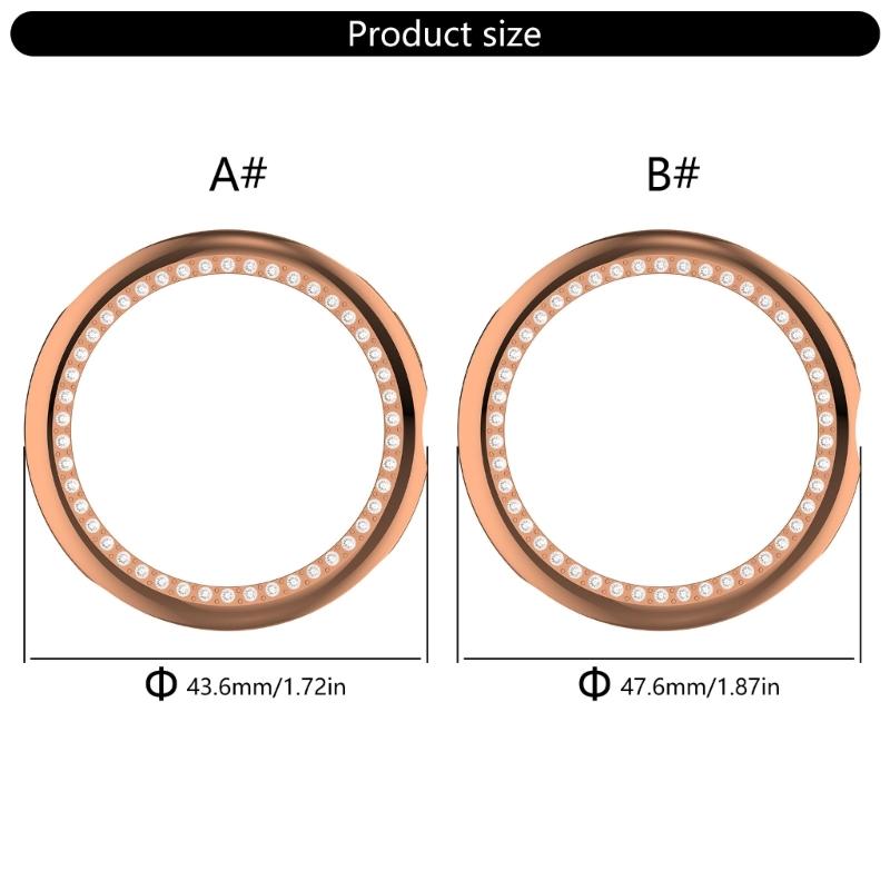 Watch Frame Bumper Case Housing for Watch 4 41/45mm Scratch Resistant Bezel Rings Cover Shockproof Housing Shell