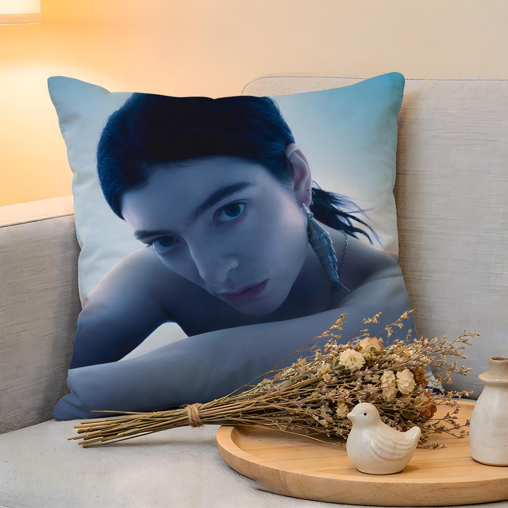 

Cushion Cover Linen SkinFriendly Soft Decorative Case for Sofa Home Decor Singer lorde Pillow cover 30x30cm