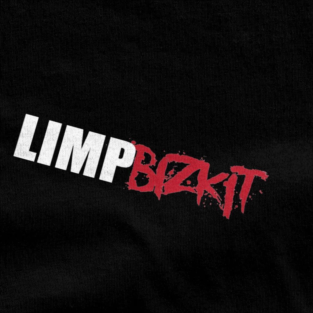 Limp Bizkit Band Logo Men T Shirt Funny Tees Short Sleeve Crewneck T-Shirt Pure Cotton Big Size Clothing