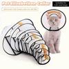 Adjustable Pet Protective Cover Anti-Lick Elizabethan Cone Pet Protective Collar  Wound Protection
