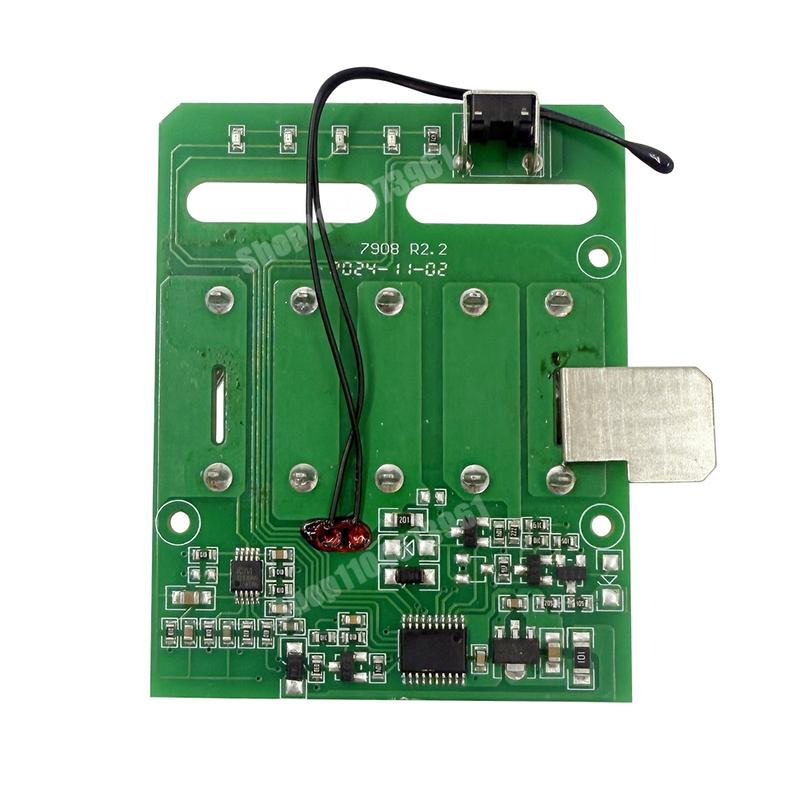 Lithium Battery Plastics Case Storage Box Protection Circuit Board for Metabo 18V Li-ion Battery BS18LT PCB BMS Shell Housings