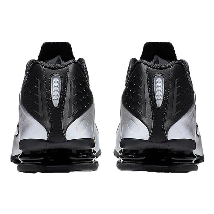 Nike Shox R4 Black Metallic Silver