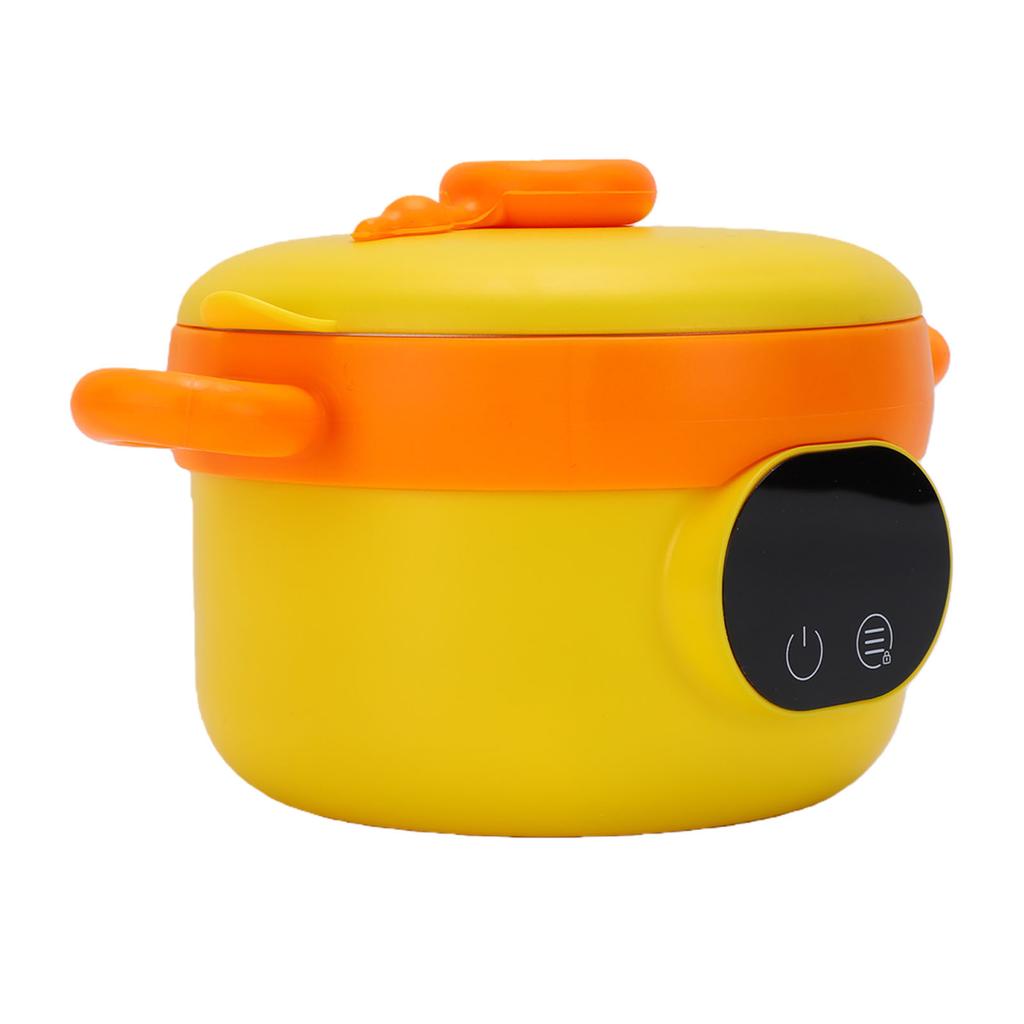 Electric Food Warmer Bowl 470ML Waterless Stainless Steel Cordless Rechargeable Insulated Lunch Box for Baby Food