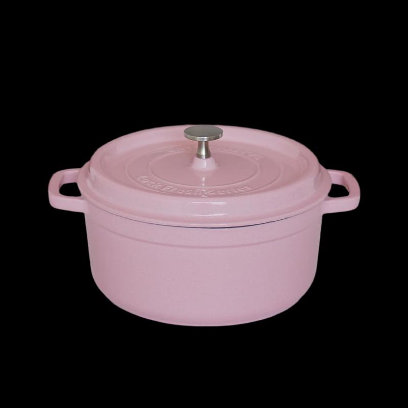 Lilang Cast Iron Enamel Casserole Pot
