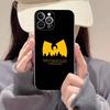 Wu-Tang Wu T-Tang C-Clan Case for Iphone 17 16 15 Pro Max 11 12 13 14 Pro Plus Phone Cover