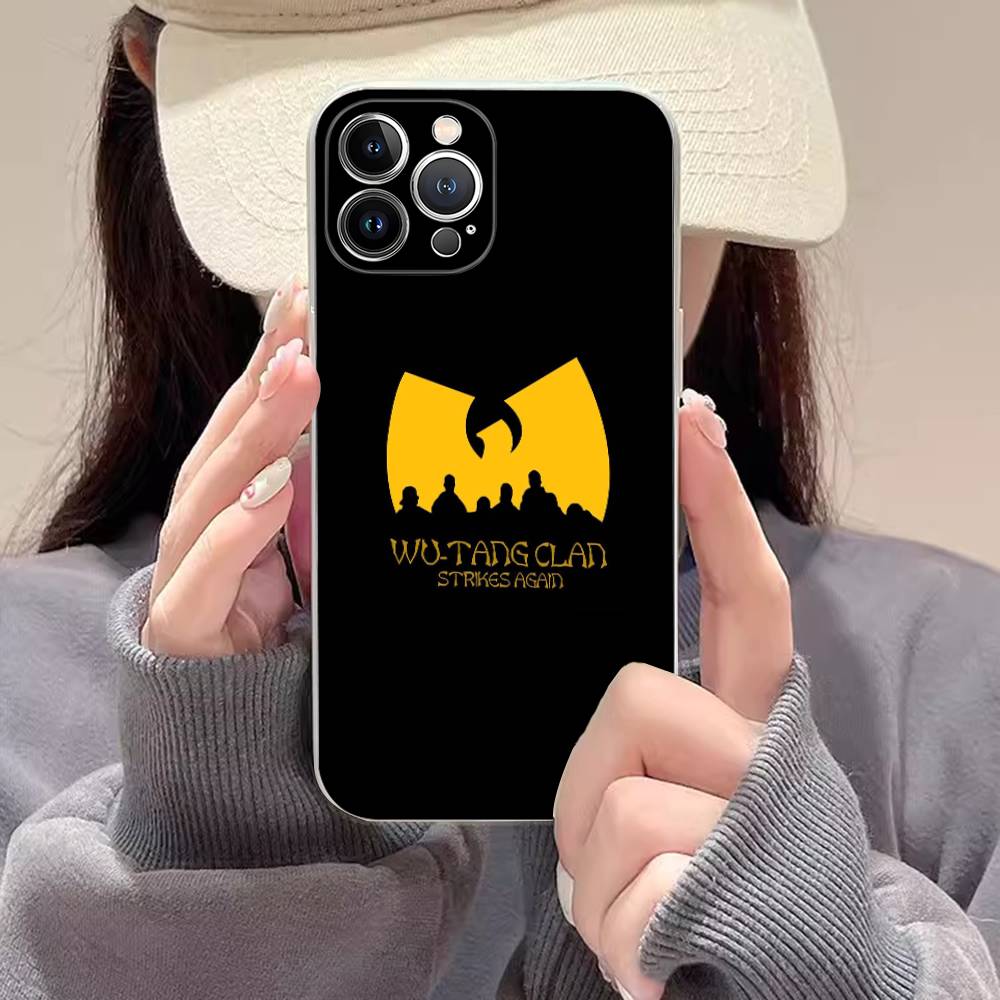 Wu-Tang Wu T-Tang C-Clan Case for Iphone 17 16 15 Pro Max 11 12 13 14 Pro Plus Phone Cover