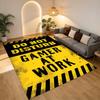 Gamer Alert Living Room Nonslip Area Rug Soft Carpet For Bedroom Game Playroom Sofa Office Home Decor Doormat Christmas Gift C9302430