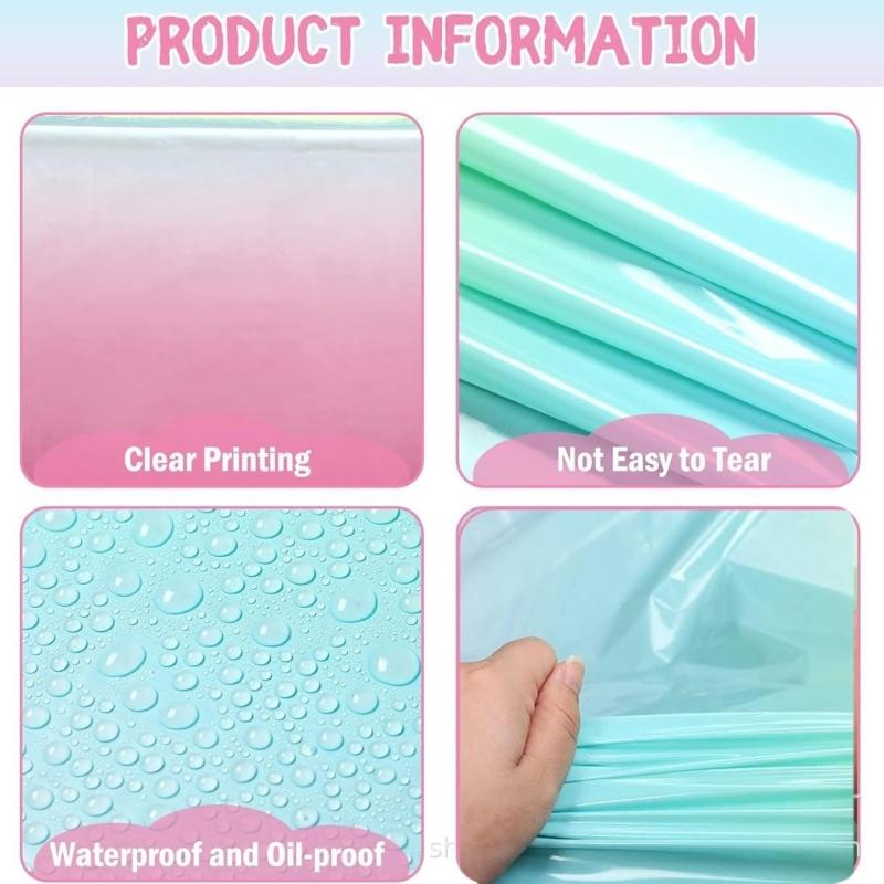 Wasserdichte Plastik-Tischdecke 54x108 Zoll Einweg-Tischdecke Dekoration für Geburtstag Regenbogen-Thema