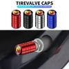 4Pc Alloy Car Valve Cap Wheel Valves Dust Cover Tire Accessories For Abarth Stilo Ducato Palio Bravo Linea Doblo 500 Grande Tipo