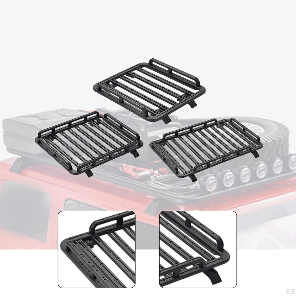 1/10 RC Car Roof Rack Luggage Modified Convenient Lightweight Practical Replacement