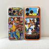 Crash B-BandicootS Game For iPhone 17 Pro Max New Print Back Cover Decal Wrap Skin Rear Protective Sticker Film Creative
