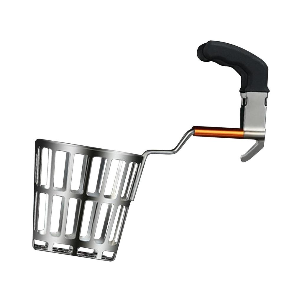 Slotted Spoon Skimmer with Handle Fine Mesh Colander Strainer Ladle Cooking Colander for Vegetable Kitchen Draining Straining