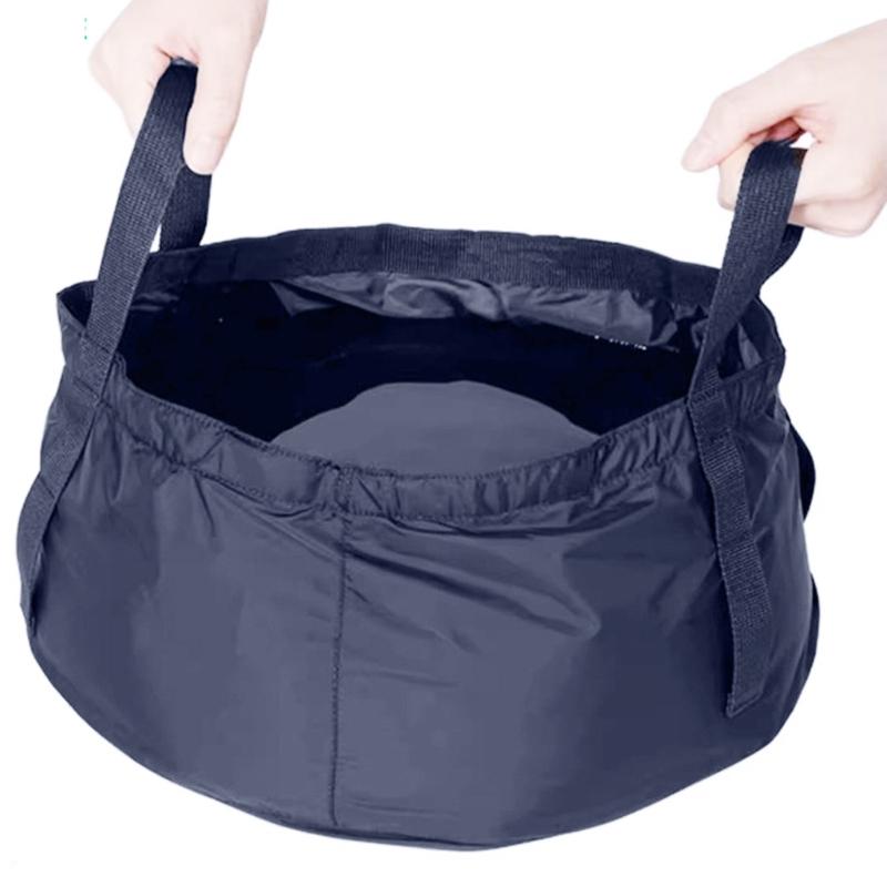 Portable Folding Sink Camping Travel Foldable Water Basin with Carrying Handle Suitable for Outdoor Activity