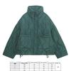 Giacca Trapuntata in Cotone da Donna Inverno 2024 - Moda Street Style, Cappotto a Maniche Lunghe
