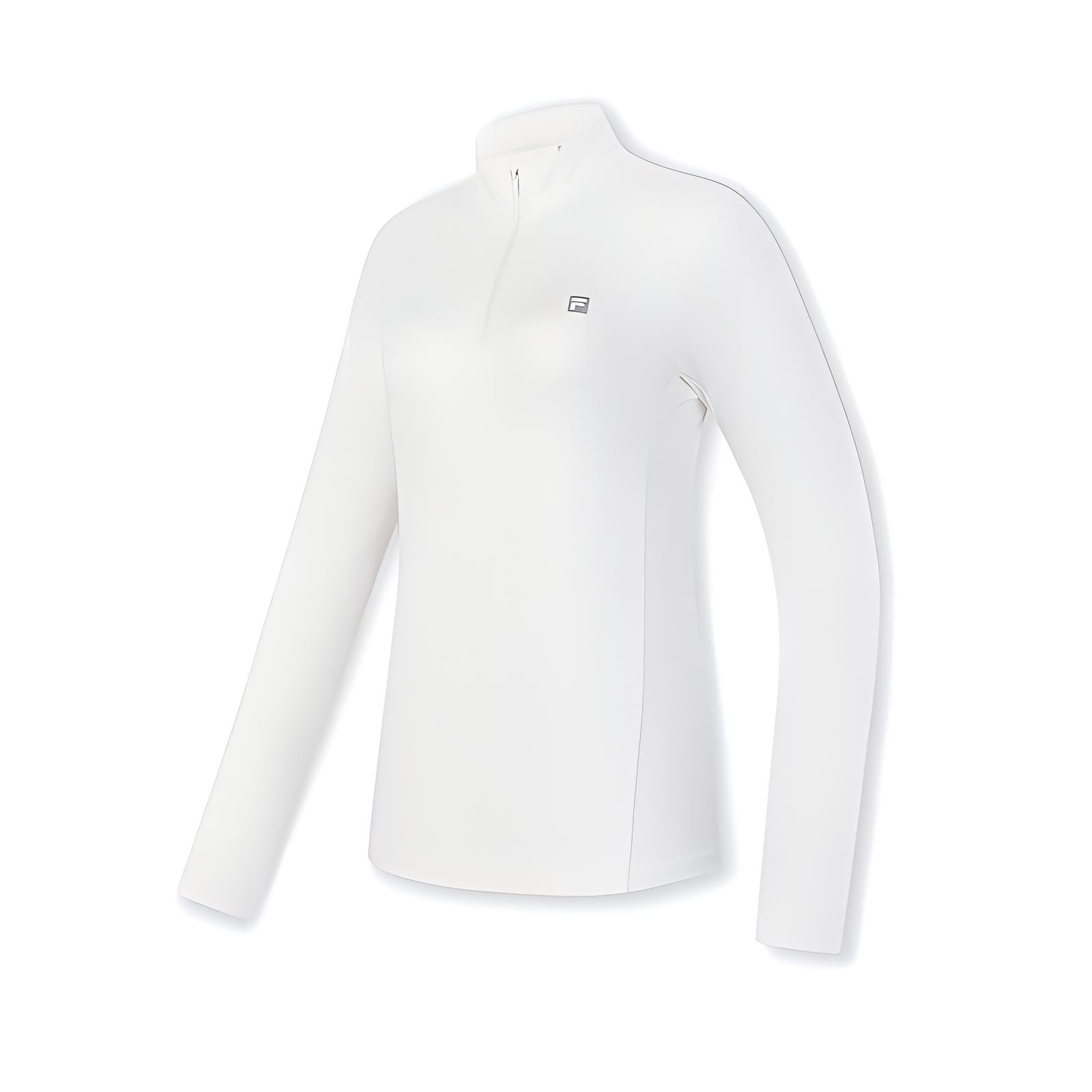 

New FILA Athletics T Shirt Women s White A11W441219F-WT S(160/80A)