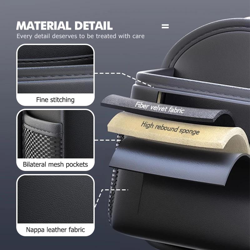 ALB1 Car Air Vent Outlet Storage Bag Phone Holder Pocket Organizer For Citroen Jumper Celysee Cactus Picasso Aircross Saxo Grand