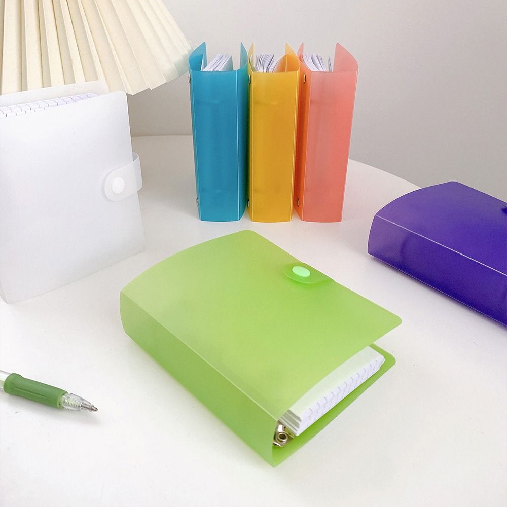Double Hole Loose-leaf Notebook Horizontal Line Index Stickers Creative Journal Planner Students