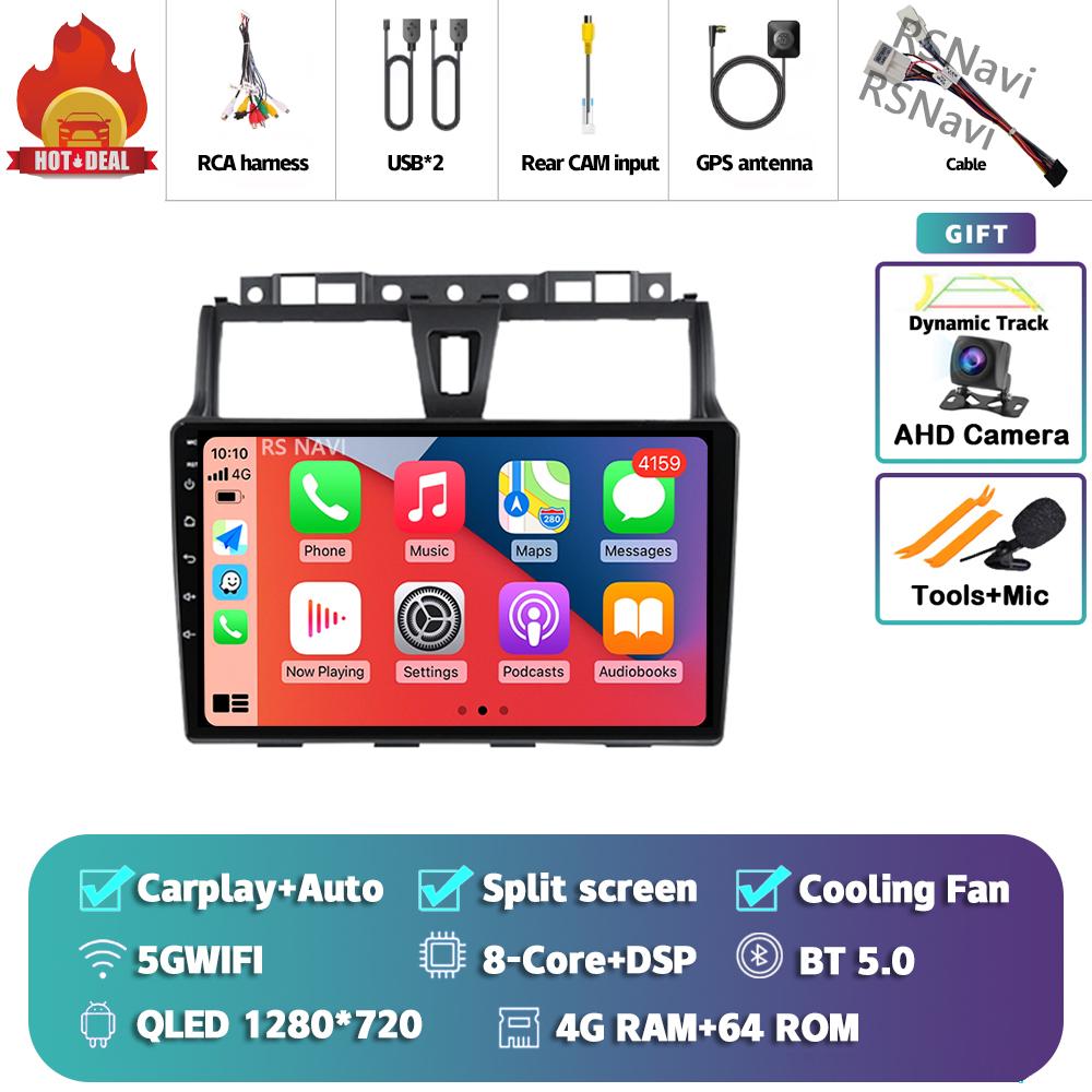 Android 14 Carplay Car Radio For Geely EC7 2014 - 2016 Head Unit 2Din Multimedia Video Player GPS Stereo 360 Camera AI Voice DVD