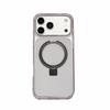 Applicable to Apple 17Promax acrylic mobile phone case transparent magnetic suction bracket iPhone16PM anti-drop protective case