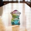 Crystal Mini Twelve Zodiac Ornaments Cute Little Animal Model Mouse Ox Tiger Rabbit Dragon Snake Desktop Decor Home Decor Gifts
