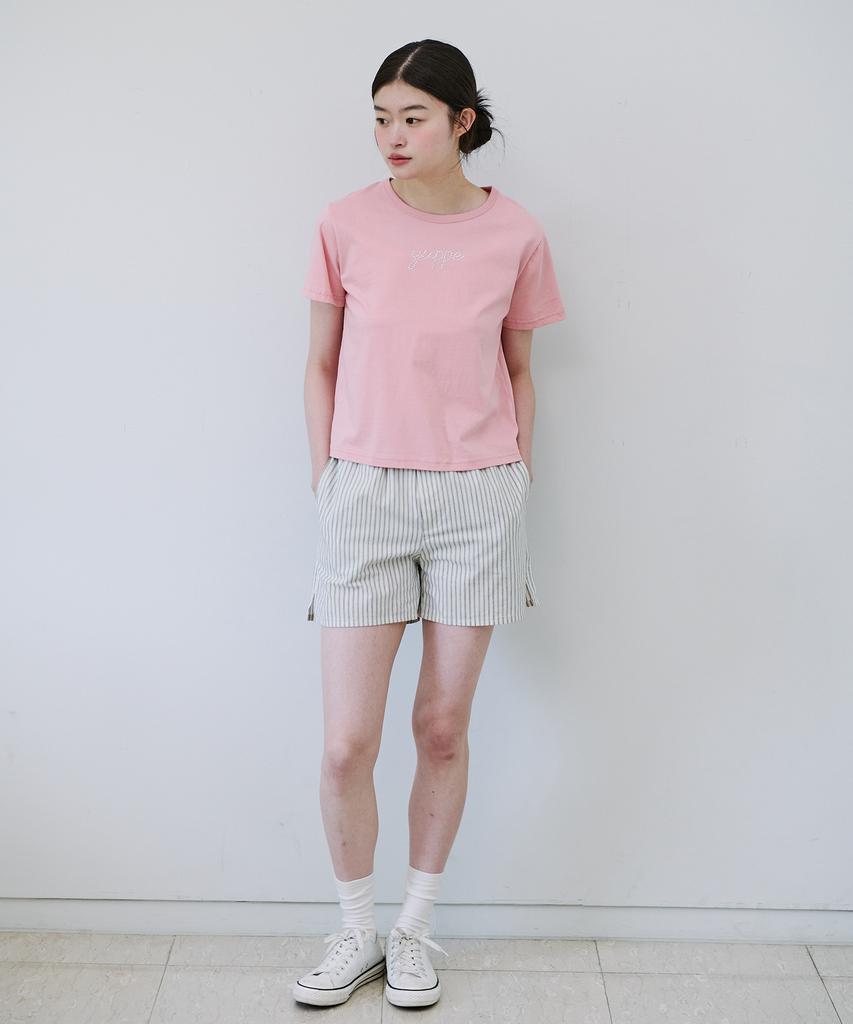 Yeoppe Stripe Banding Pants_Ivory