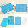Light Weight Geometry Pegboard Portable Geoboard Math Teaching Aid For Spatial Reasoning Development Kids Age 5+