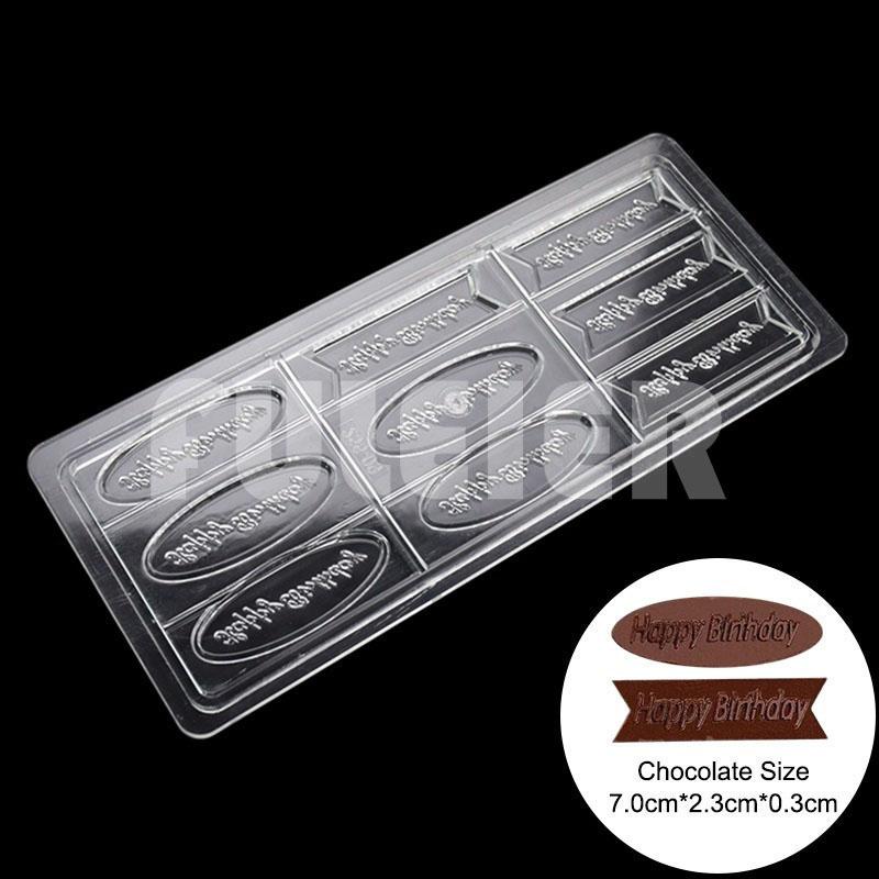 

Chocolate Bar Mold Baking Confectionery Tools For Cake Decoration Pastry Polycarbonate Chocolate Mold