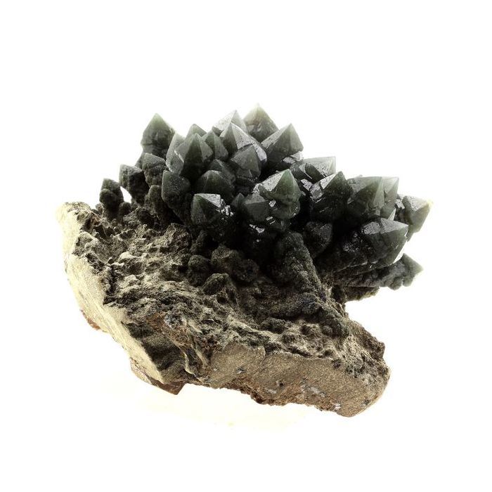 Pierres et Minéraux. Quartz Prase. 1450.5 ct. Huanggang Fe-Sn deposit, Inner Mongolia, Chine.