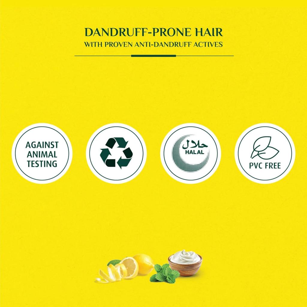Dandruff Guard Shampoo - Enriched With Lemon & Yoghurt - Removes & Prevents Dandruff - 200 ml