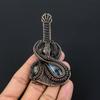 Labradorite Pendant, Handmade Gemstone 999 Copper Wire Wrapped Pendant Antique Jewelry, For Gift Silver Jewelry