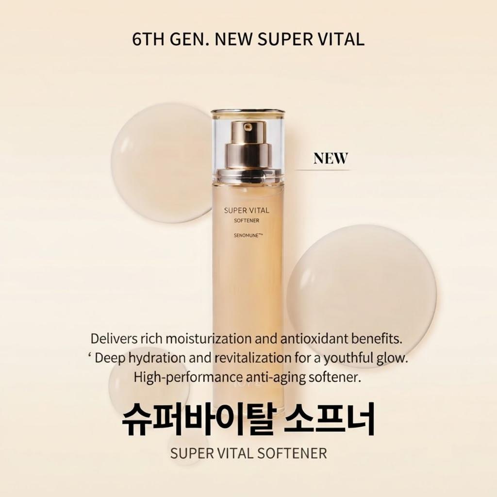 IOPE Super Vital Softener 150ml + 18ml × 3
