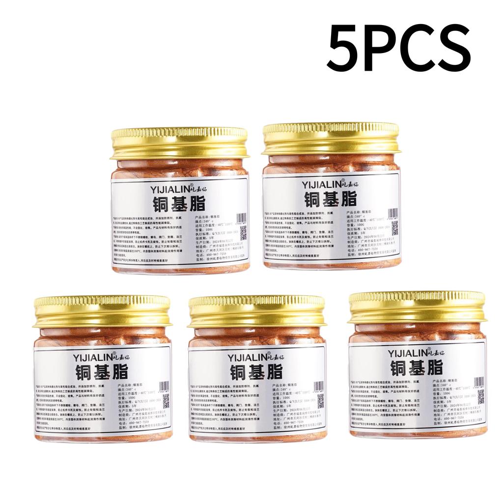 1-5PCS Copper-based Grease Thread Anti-seize Agent Anti Seize Lubricant Bolt Hub Gear Grease Car Brake Lubricant