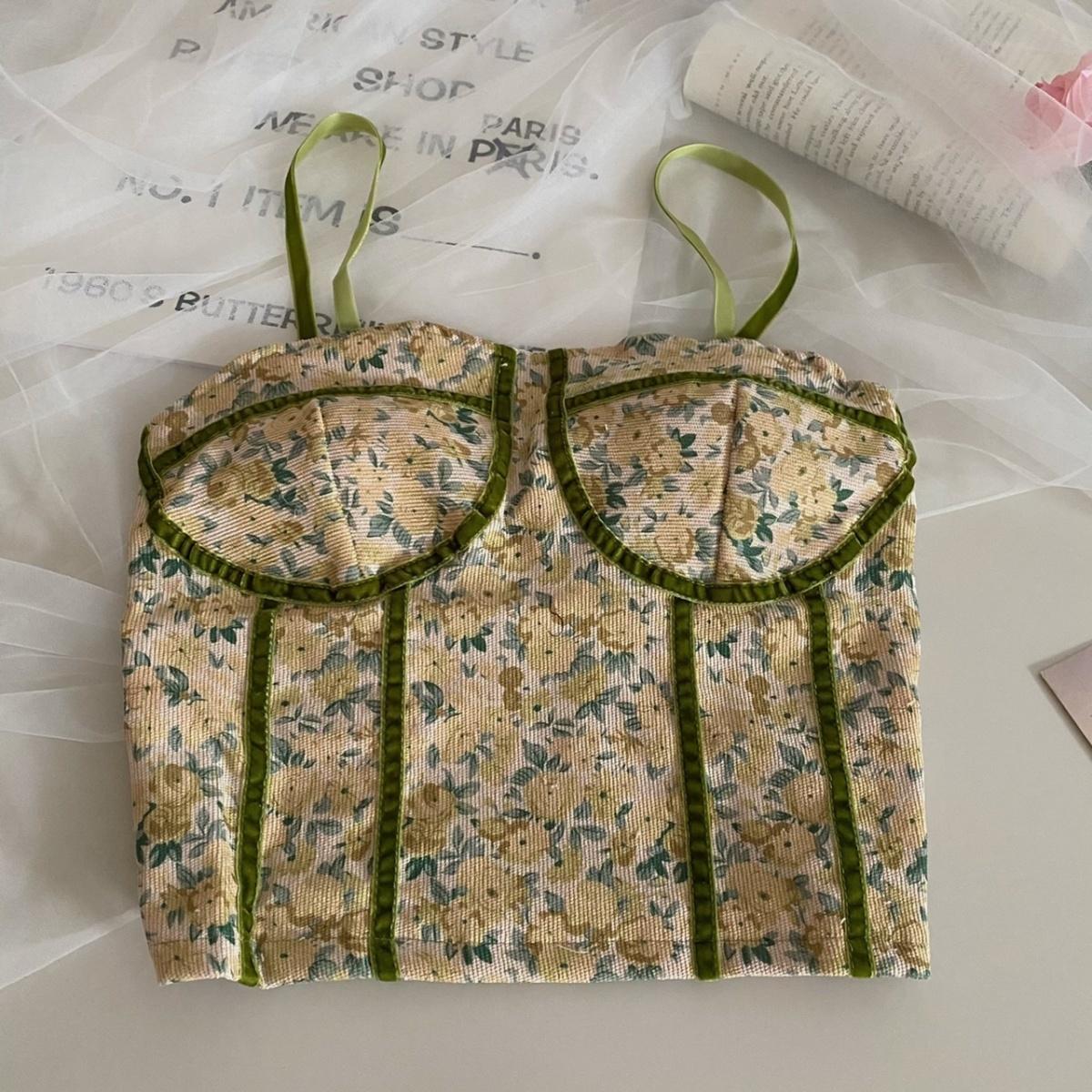 

Майка-корсет с нагрудными подушечками, утягивающая талию, в стиле чистой страсти, облегающий топ, сексуальный нежный бандажный нишевый M