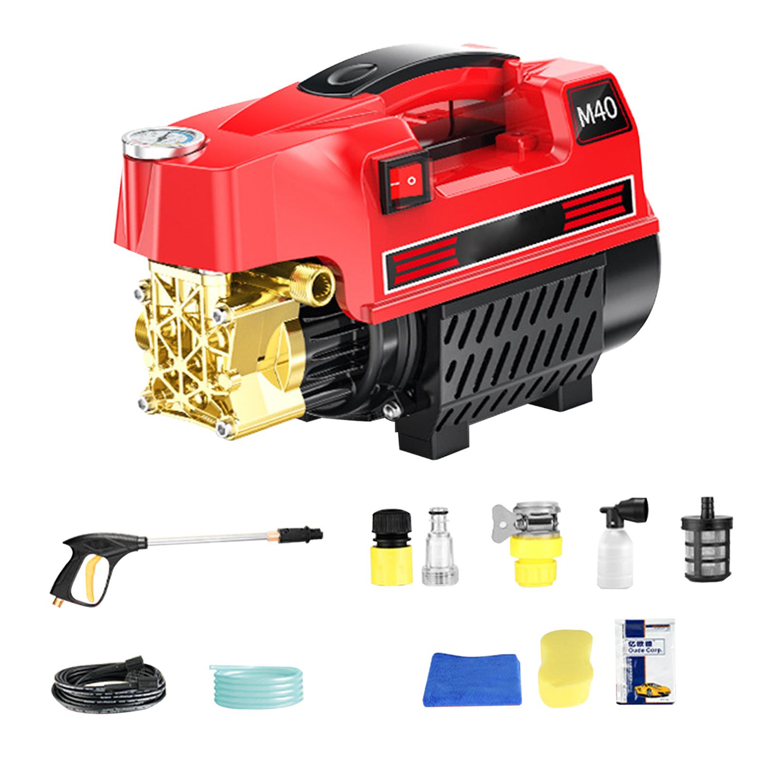 

3800 Вт портативный очиститель высокого давления для мойки автомобилей, очиститель для дома, пистолет-распылитель воды, полностью автоматическая очистительная машина