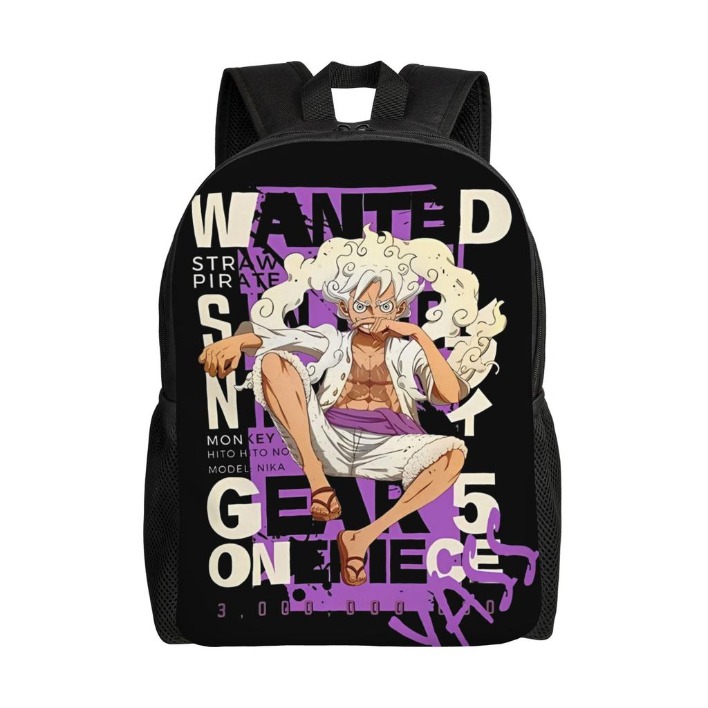 One Piece Casual Backpack Sports Student Hiking Travel Luffy Zoro Sanji Daypack for Men Women College Shoulder Bag